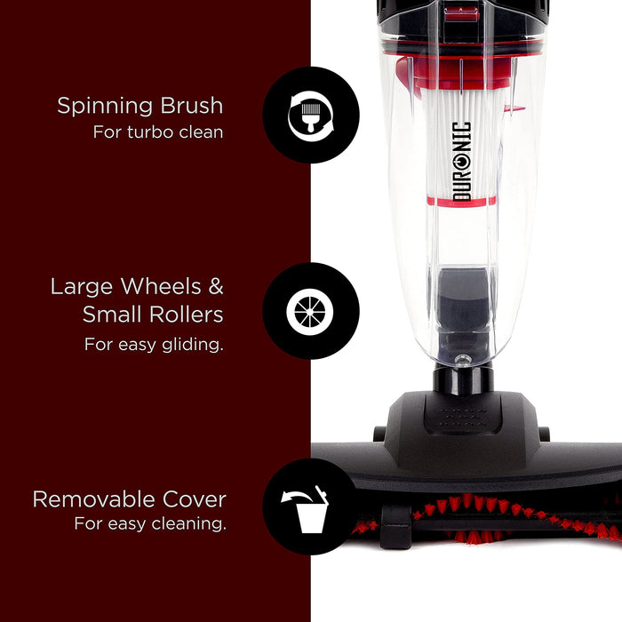 Duronic VCB8B VC8 Turbo Brush Brosse pour Aspirateur Duronic VC8 Accessoire supplémentaire