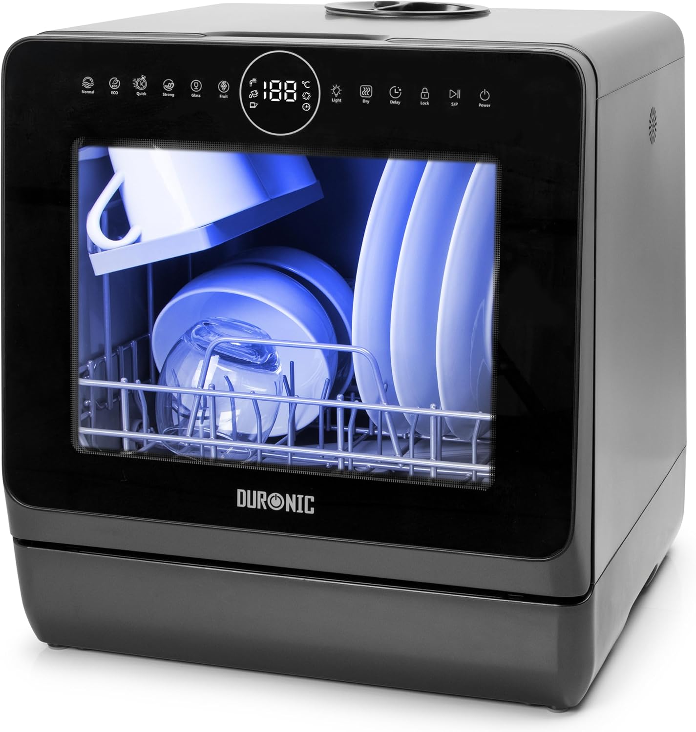 Duronic DW5 BK lave vaisselle de table à utiliser