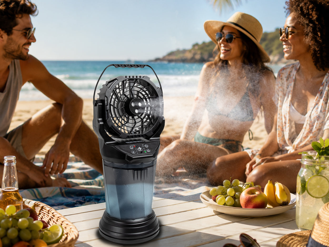 Un ventilateur brumisateur, ça vaut le coup ? Votre guide complet sur le refroidissement par évaporation FM6