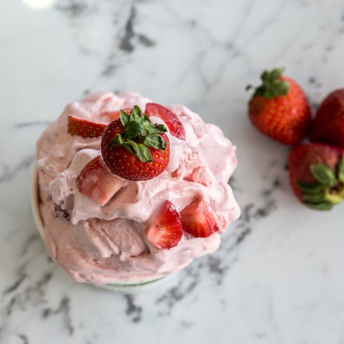 glace protéinée, glace faite maison glace gym 