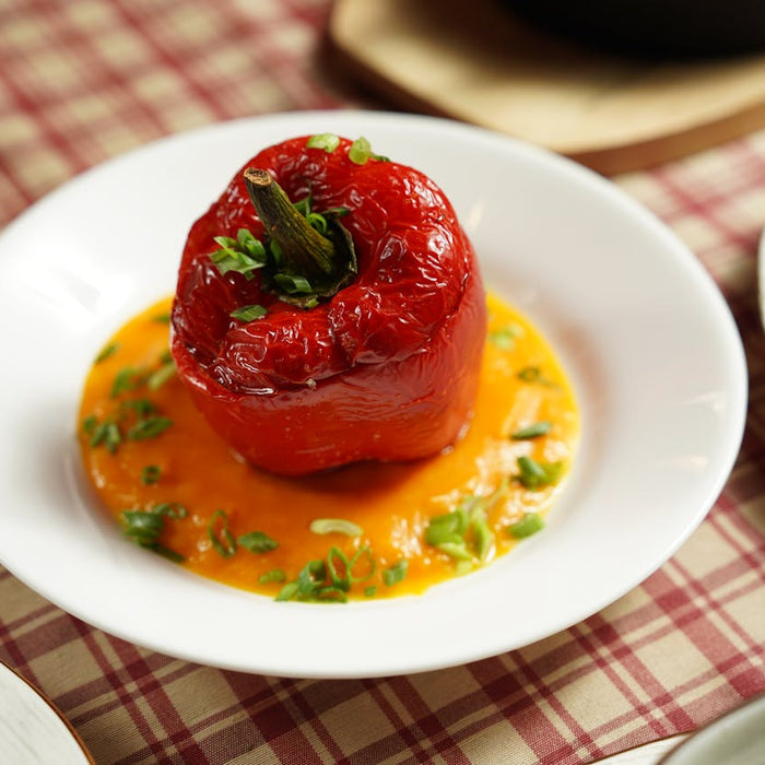 recette duronic recette saine recette facile recette poivron 1 ingrédient 3 recettes air fryer friteuse à air 