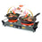 Duronic HP2 GG Plaque de cuisson électrique 2500W avec 2 foyers 20 et 15 cm Foyers en fonte 20 et 15 cm Réchaud avec thermostat réglable Poignées ergonomiques Pieds antidérapants Idéal pour camping
