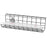 Duronic CMH1 Support de Gestion des Câbles à Placer sous Un Bureau | Tiroir pour Rangement et Organisation des câbles et Fils pour Installation Bureautique | Acier allié | Noir