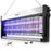 Duronic FK2X10 Piège à insectes électrique 16W Zapper électrique UV Plateau amovible Chaîne de suspension Grande lampe anti mouches moustiques insectes moucherons Répulsif à insecte