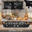 Duronic HP2 BK Plaque de cuisson chauffante électrique avec double foyer en fonte de 20 et 15 cm| 2500W | Compacte et mobile | Poignées ergonomiques | Thermostat | Camping, Camping-car, caravane