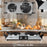 Duronic HP2 SS Plaque de cuisson chauffante électrique avec double foyer en fonte de 20 et 15 cm| 2500W | Compacte et mobile | Poignées ergonomiques | Thermostat | Camping, Camping-car, caravane