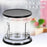Duronic CHA57B Bol mélangeur pour mini hachoir électrique Duronic CH57 Récipient avec couvercle pour hachoir Capacité de hachage 700 ml Permet de conserver les aliments hachés au frais