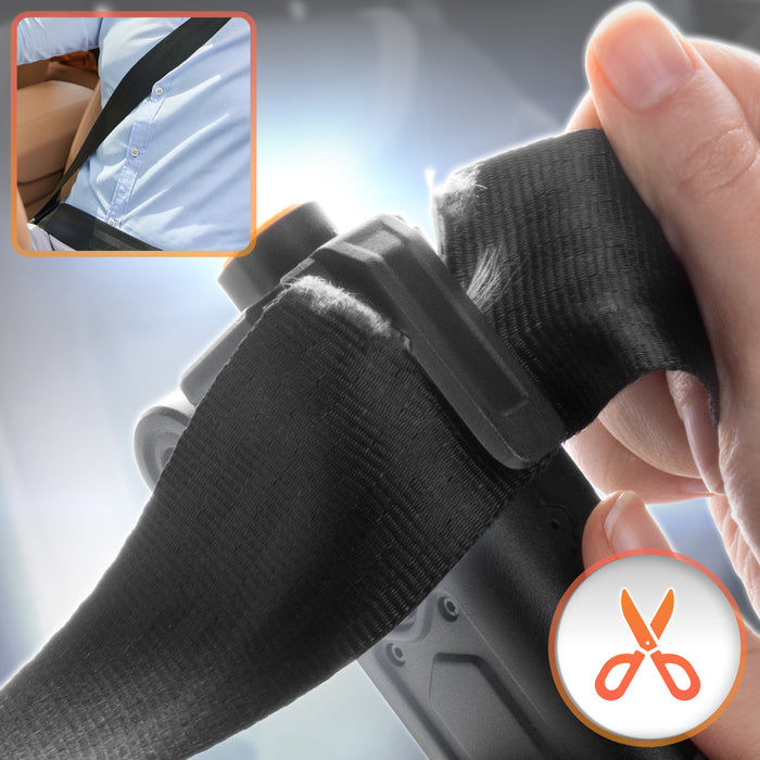 Duronic CT51 Outil d’urgence pour voiture van camion Outil d’évacuation multifonctions Coupe ceinture de sécurité Marteau brise vitre Alarme SOS Lampe torche magnétique Charge USB-C ou solaire