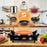 Duronic HP1 BK Plaque de cuisson chauffante électrique avec foyer en fonte de 20 cm | 1500W | Compacte et mobile | Poignées ergonomiques | Thermostat | Cuisinière pour camping, camping-car, caravane