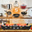 Duronic HP2 BK Plaque de cuisson chauffante électrique avec double foyer en fonte de 20 et 15 cm| 2500W | Compacte et mobile | Poignées ergonomiques | Thermostat | Camping, Camping-car, caravane