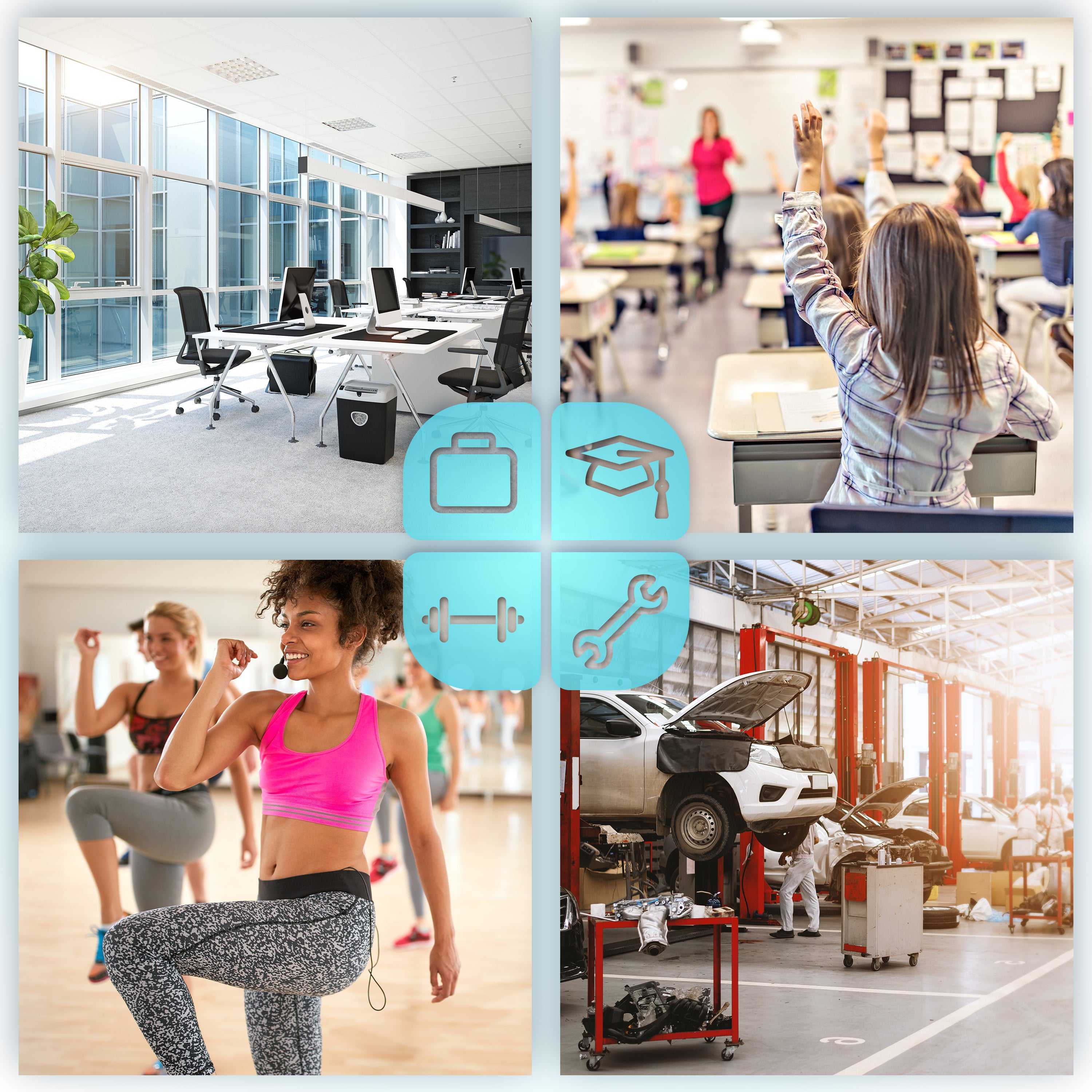 Duronic FN16 Ventilateur de Sol de 16 Pouces de 75W  en Métal chromé| 4 Vitesses | Ventilateur à grande Puissance | Idéal pour la Maison la Salle de Sport le Bureau les Entrepôts