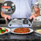 Duronic HP1 SS Plaque de cuisson chauffante électrique avec foyer en fonte de 20 cm | 1500W | Compacte et mobile | Poignées ergonomiques | Thermostat | Cuisinière pour camping, camping-car, caravane
