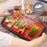 Duronic GP25 Plancha électrique antiadhésive XL 6 à 8 personnes 2000W Surface 47 x 26 cm avec thermostat Bac à jus amovible Cuisson sans ajout de matière grasse Idéal pour soirée avec des amis