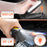 Duronic CT51 Outil d’urgence pour voiture van camion Outil d’évacuation multifonctions Coupe ceinture de sécurité Marteau brise vitre Alarme SOS Lampe torche magnétique Charge USB-C ou solaire