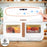 Duronic AF14 WG Friteuse à Air avec 1 grand tiroir de 10L inclus Air fryer avec 10 Programmes de Cuisson Préréglés Sans huile Gâteaux Poulet Rôtir Frites Déshydrater Réchauffer