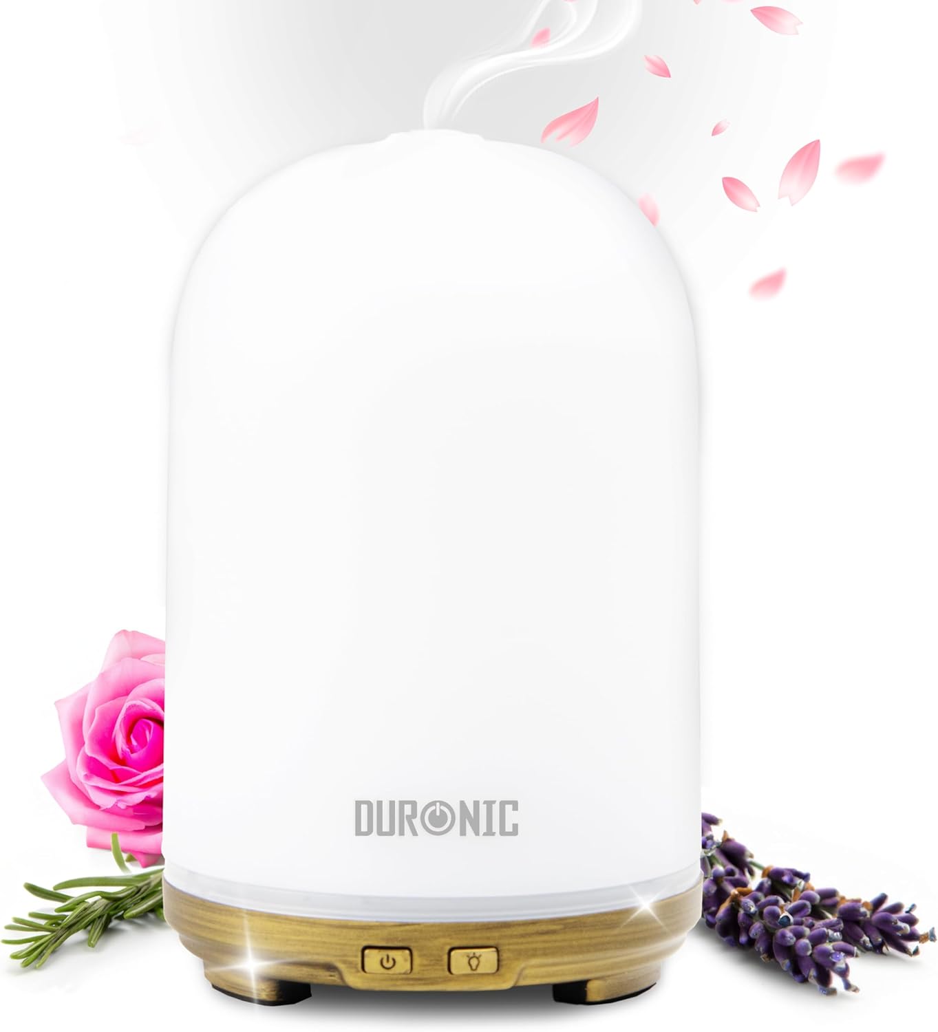 Duronic AD11 Diffuseur d’Arômes Brumisateur d’Huiles essentielles Purificateur d’air Naturel Humidificateur Aromathérapie Maison Bien être Relaxation détente apaisant Parfum