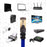 Duronic Câble Ethernet CAT8 BE 10M 2Ghz 2000MHz Vitesse 40Gbps S/FTP Câbles réseaux LAN internet network RJ45 blindés Haute Bande passante et transmission des données rapides Connecteurs or