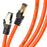 Duronic Câble Ethernet CAT8 OE 1M 2Ghz 2000MHz Vitesse 40Gbps S/FTP Câbles réseaux LAN internet network RJ45 blindés Haute Bande passante et transmission des données rapides Connecteurs or