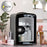 Duronic MFW4 BK Mini réfrigérateur 42W 4 litres Jusqu’à 6 cannettes Congélateur pour snacks boisson lait maternel cosmétique médicament Maintien au chaud Bureau chambre voiture camping bateau