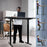 Duronic CD160 BK Bureau Assis-Debout électrique Complet avec Plateau de 160 cm Hauteur Ajustable de 72 à 118 cm Charge maximale de 70 kg Poste Travail Assis Debout Domicile télétravail Bureau