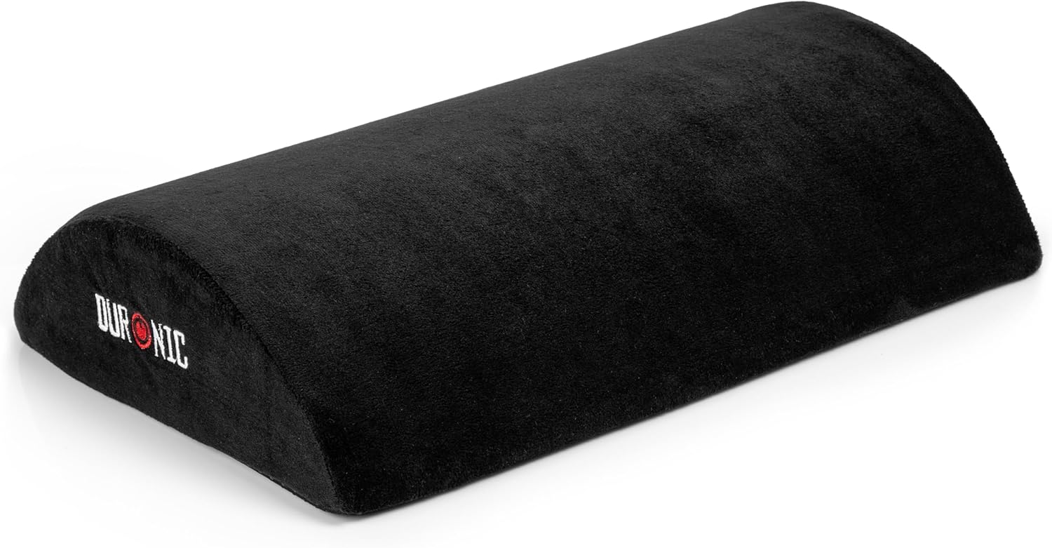 Duronic FT05 Repose-pieds ergonomique Soulage le Stress les Douleurs aux Pieds et réduit la Fatigue Sous le bureau au travail à la maison Stabilité optimale Mousse intérieure confortable