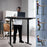 Duronic CD140 BK Bureau Assis-Debout électrique Complet avec Plateau de 140 cm Hauteur Ajustable de 72 à 118 cm Charge maximale de 70 kg Poste Travail Assis Debout Domicile télétravail Bureau