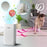 Duronic DH121 Déshumidificateur 300W Jusqu'à 12 litres d'eau par jour Réservoir d'eau de 2,1 litres Lutte contre l’humidité excessive et empêche la formation de moisissures Minuteur de 1 à 24 heures
