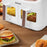Duronic AFD2 WE 2x Paniers de cuisson de 5 Litres pour Friteuse à air Tiroir de Cuisson pour Airfryer Compatible uniquement avec modèles AF14 AF24 AF34 de Duronic