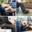 Duronic FT05 Repose-pieds ergonomique Soulage le Stress les Douleurs aux Pieds et réduit la Fatigue Sous le bureau au travail à la maison Stabilité optimale Mousse intérieure confortable