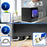 Duronic DW5 BK Lave-vaisselle de table 950W lave vaisselle posable portable compact gain de place pour petite cuisine 7 programmes de lavage séchage efficace pratique