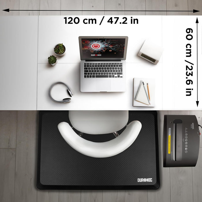 Duronic CD120 BW Bureau Assis-Debout électrique Complet avec Plateau de 120 cm Hauteur Ajustable de 72 à 118 cm Charge maximale de 70 kg Poste Travail Assis Debout Domicile télétravail Bureau