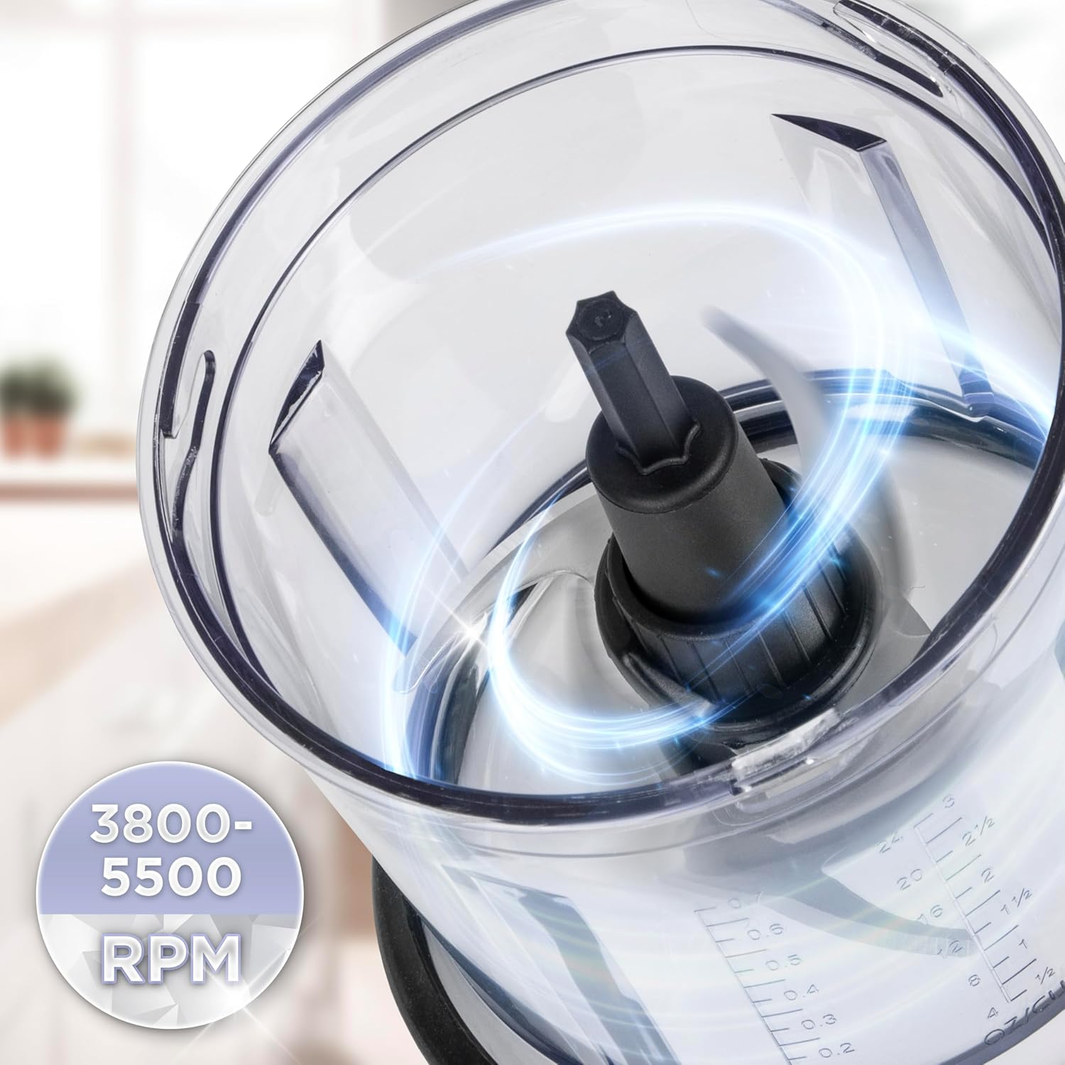 Duronic CH57 BK Mini hachoir 500W avec 2 bols de 700 ml avec couvercle Robot culinaire pour légumes fruits noix épices Permet de préparer sauces purée nourriture bébé