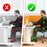 Duronic FT05 Repose-pieds ergonomique Soulage le Stress les Douleurs aux Pieds et réduit la Fatigue Sous le bureau au travail à la maison Stabilité optimale Mousse intérieure confortable