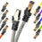 Duronic Câble Ethernet CAT8 GY 10M 2Ghz 2000MHz Vitesse 40Gbps S/FTP Câbles réseaux LAN internet network RJ45 blindés Haute Bande passante et transmission des données rapides Connecteurs or