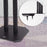 Duronic SPS1022 /40 Paire de Pieds d'Enceintes - 40 cm de Hauteur - Lestable avec du Sable - Cônes pour réduire Vibrations - Compatibilité Universelle Haut-parleurs Hi-FI/Stéréo/Home Cinema 5.1