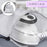Duronic SI3 WE Fer à repasser à vapeur de voyage 400W Léger et compact 495g Idéal pour les déplacements Convient pour crafts et patchworks Accessoires inclus