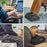 Duronic FT06 Repose-pieds ergonomique Soulage le Stress les Douleurs aux Pieds et réduit la Fatigue Sous le bureau au travail à la maison Stabilité optimale Mousse intérieure confortable