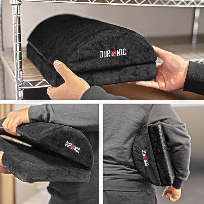 Duronic FT06 Repose-pieds ergonomique Soulage le Stress les Douleurs aux Pieds et réduit la Fatigue Sous le bureau au travail à la maison Stabilité optimale Mousse intérieure confortable