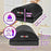Duronic FT06 Repose-pieds ergonomique Soulage le Stress les Douleurs aux Pieds et réduit la Fatigue Sous le bureau au travail à la maison Stabilité optimale Mousse intérieure confortable