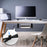 Duronic CMH2 Support de Gestion des Câbles à placer sous un Bureau Tiroir pour rangement et organisation des câbles et fils pour Installation Bureautique