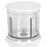Duronic CHA57W Bol mélangeur pour mini hachoir électrique Duronic CH57 Récipient avec couvercle pour hachoir Capacité de hachage 700 ml Permet de conserver les aliments hachés au frais