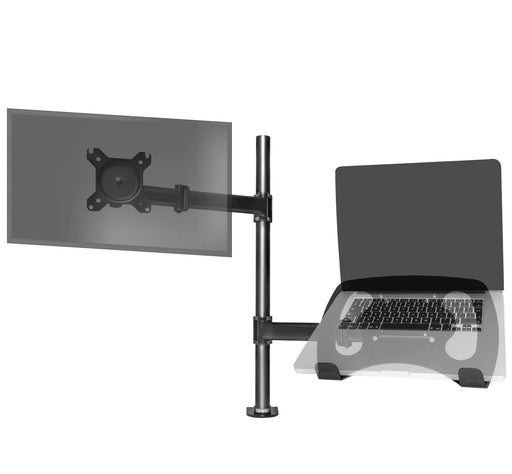Duronic DM553 Support triple 3 écrans PC pour bureau à pince - Ajustement  omnidirectionnel à la volée grâce au mécanisme à ressort - Rotatif /  Inclin— duronic-fr