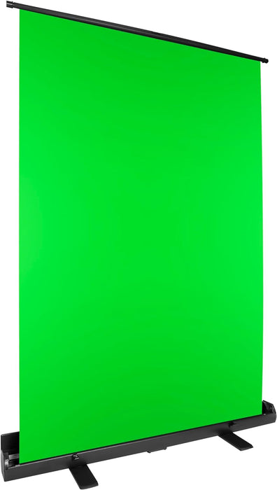 Duronic FPS15 GN Fond Vert de 150 x 130 cm| Décor pour filmer des vidéos et créer du contenu | Ecran vert pour effets spéciaux ou studio de tournage | Ouverture fermerture facile