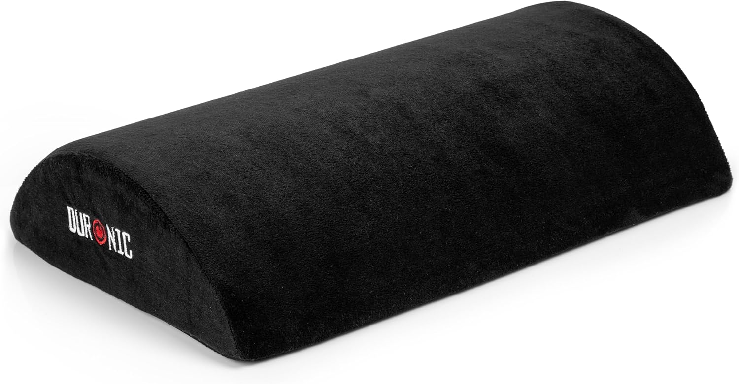 Duronic FT05 Repose-pieds ergonomique | Soulage le Stress les Douleurs aux Pieds et réduit la Fatigue | Sous le bureau au travail à la maison | Stabilité optimale | Mousse intérieure confortable