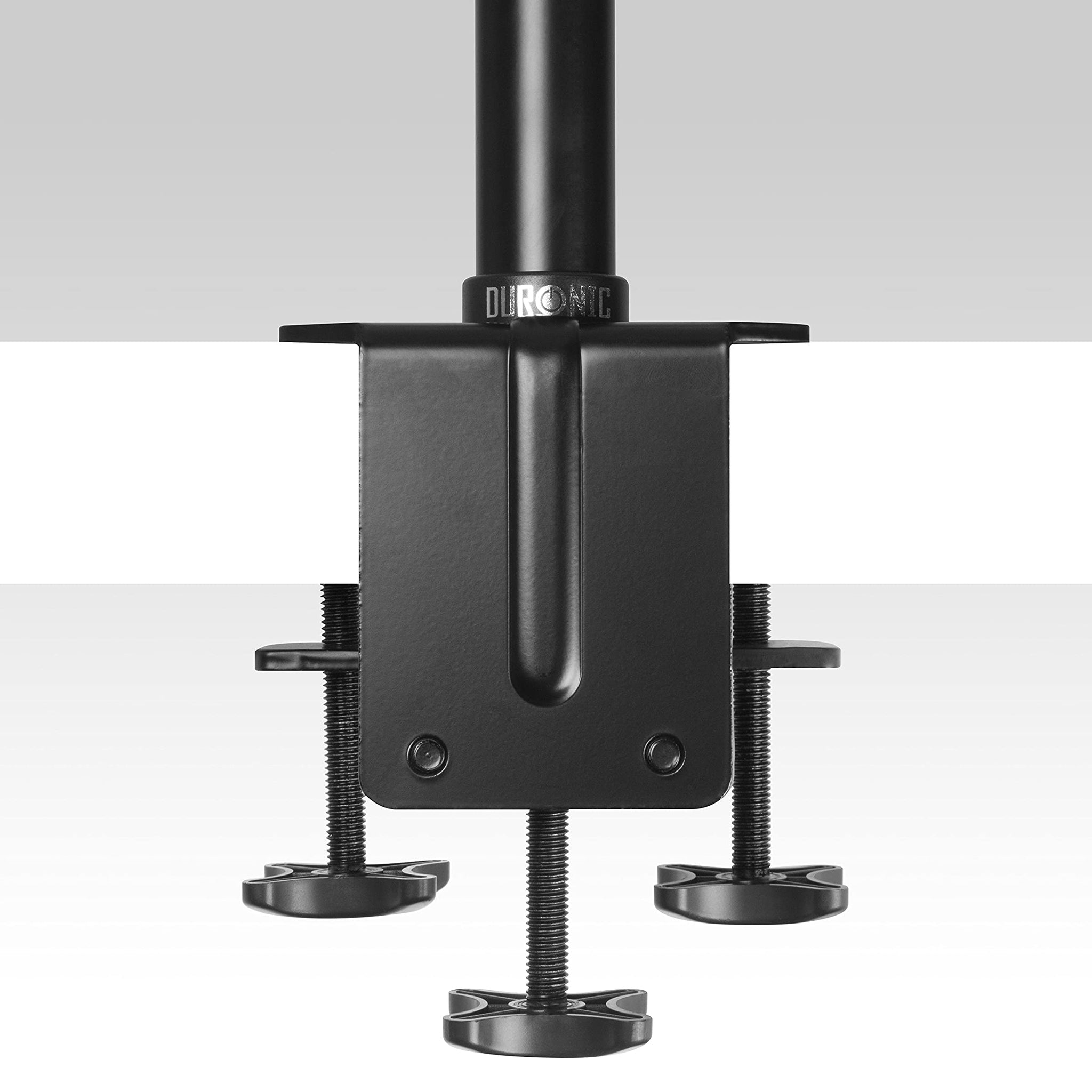 Duronic DM45POLE Potence de 100 cm pour Support d'écran de Bureau - Compatible avec Toutes Les gammes - Permet d'avantage de flexibilité pour Ajuster la Hauteur de l'écran
