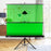 Duronic TPS13 GN Fond Vert sur Trépied de 150 x 130 cm | Décor pour filmer des vidéos et créer du contenu | Ecran vert pour effets spéciaux ou studio de tournage | Ouverture fermerture facile