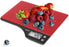 Duronic KS350 Balance de cuisine en verre rouge | Capacité de 5 kg | Affichage digital | 2 touches | Fonction d’ajout de poids | Précision à 1 g | Idéale pour la pâtisserie ou comme balance postale