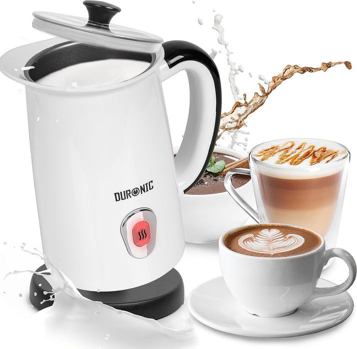 Mousseur à Lait électrique Dreo 8-en-1 - 270 Ml, Chaud/froid, Pour Latte Art, Facile à Nettoyer