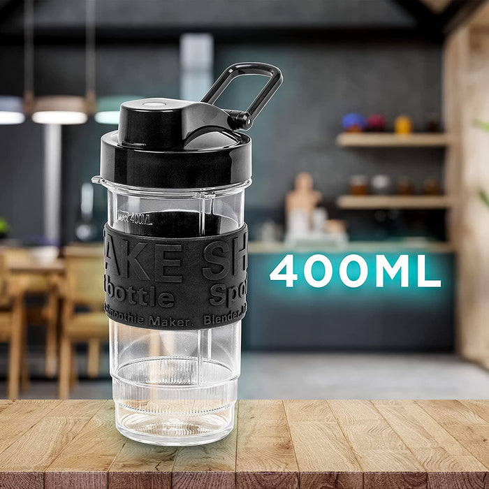 Duronic BB4 Bouteille de 400 ml | Compatible avec les blenders BL510 et BL520 de Duronic