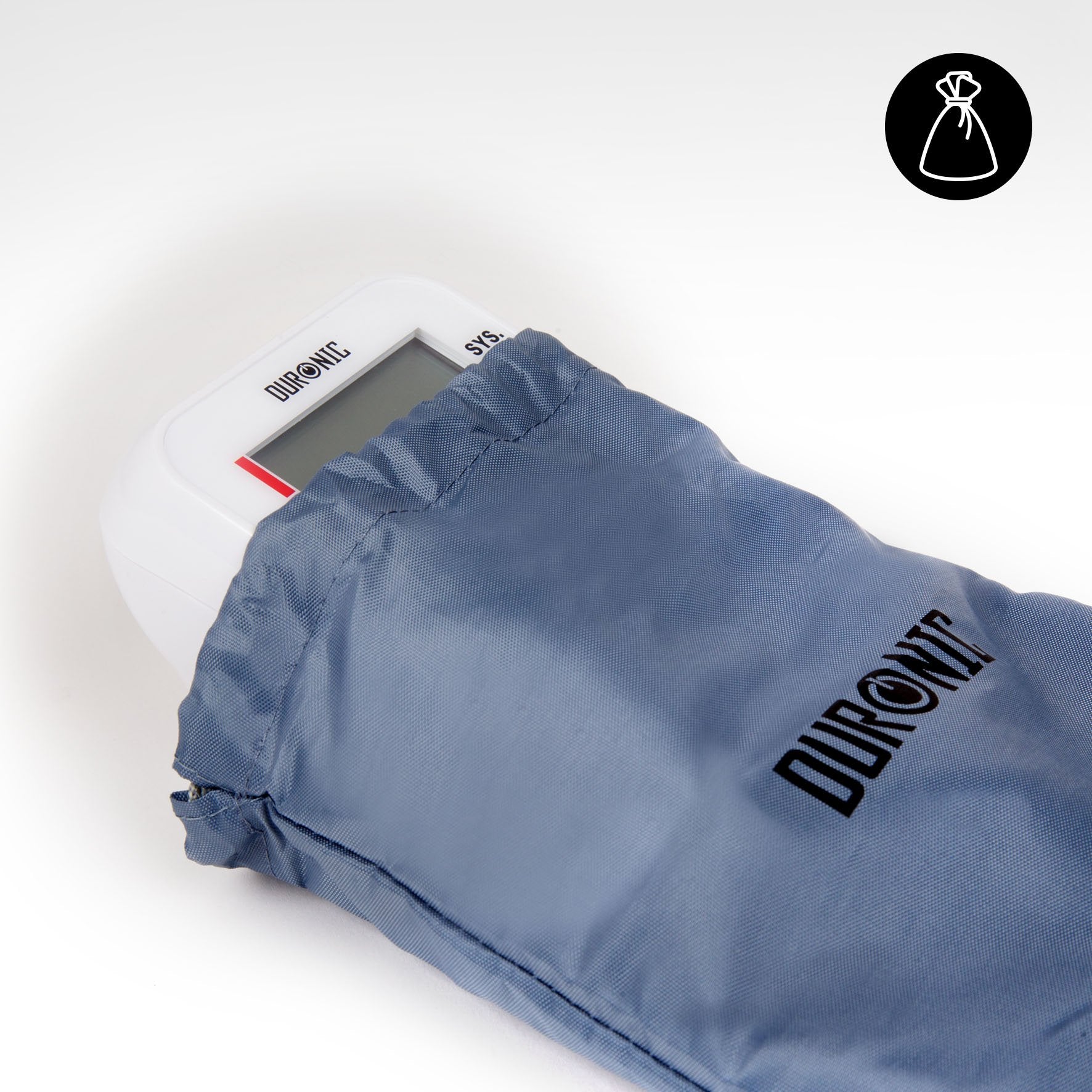 Duronic BPM150 Tensiomètre électronique pour bras avec brassard ajustable 22-42 cm - Mesure automatique de la tension artérielle - Certifié Médicalement - Large écran LCD